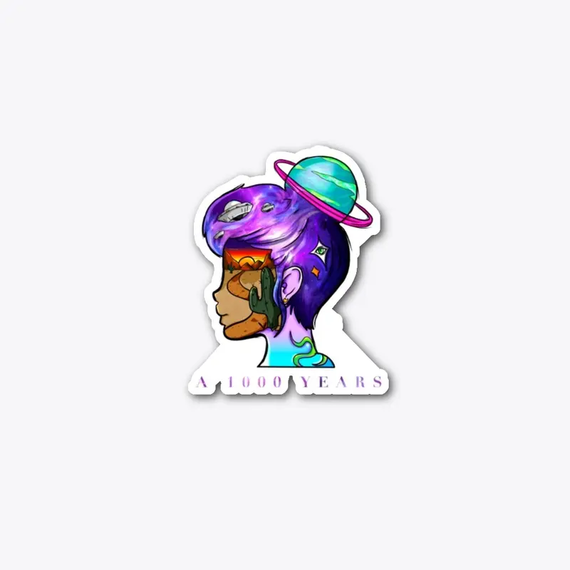 Galaxy Years Sticker