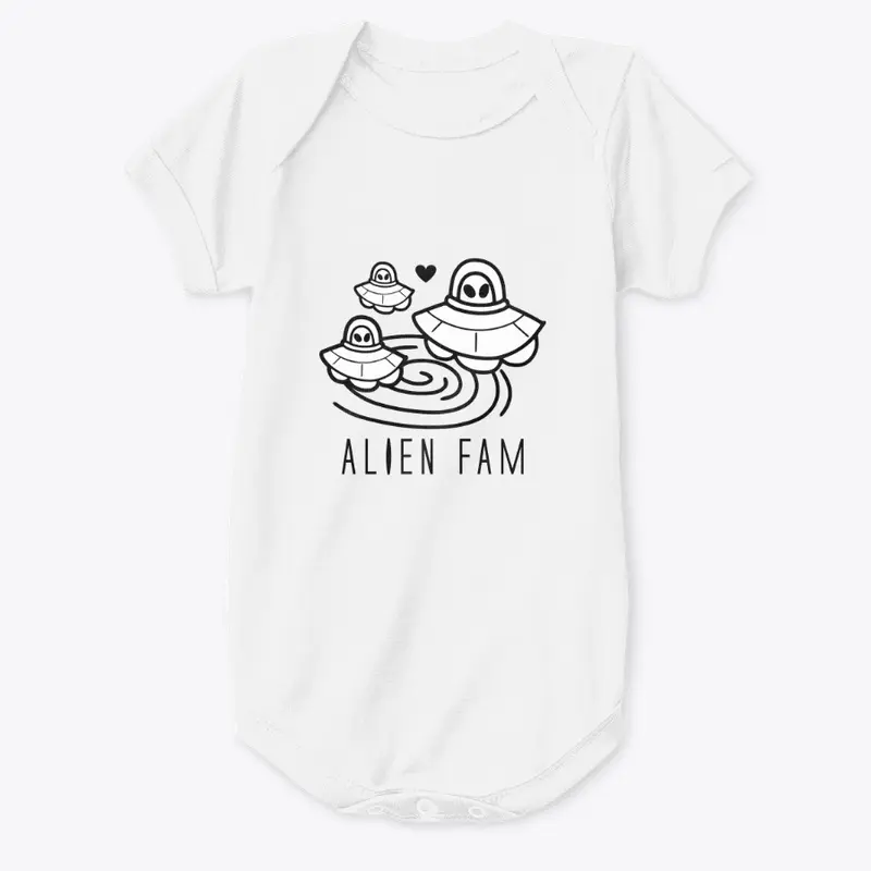 Alien Fam Onesie